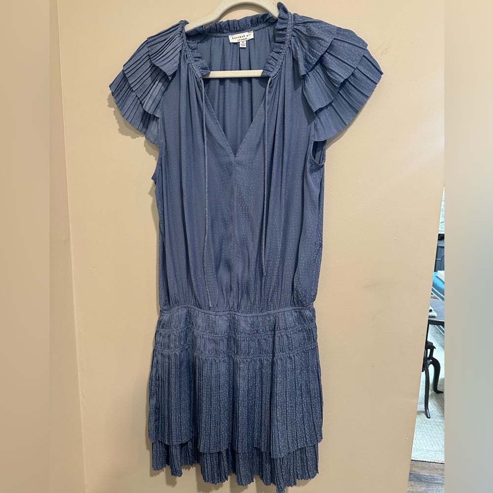 Hardly worn  Current Air Talia Flutter Sleeve Mini Dress